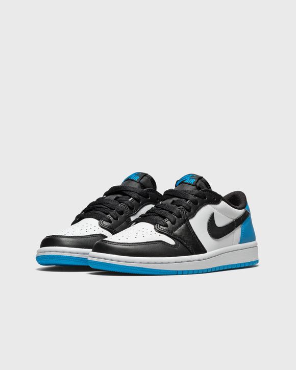 Women's Air Jordan 1 Low 'Black and Dark Powder Blue' (CZ0775-104