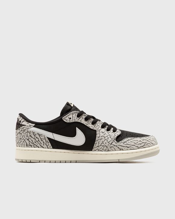 Jordan AIR JORDAN 1 LOW OG 'BLACK CEMENT' Black/Grey