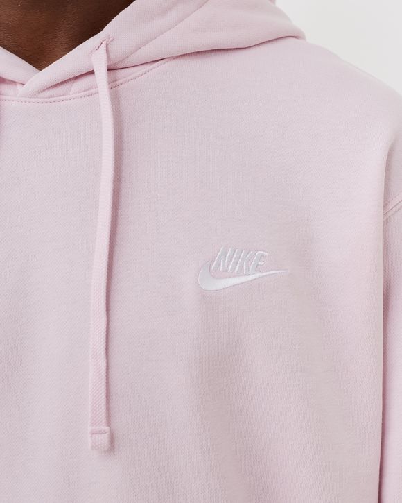 Nike pink foam online hoodie