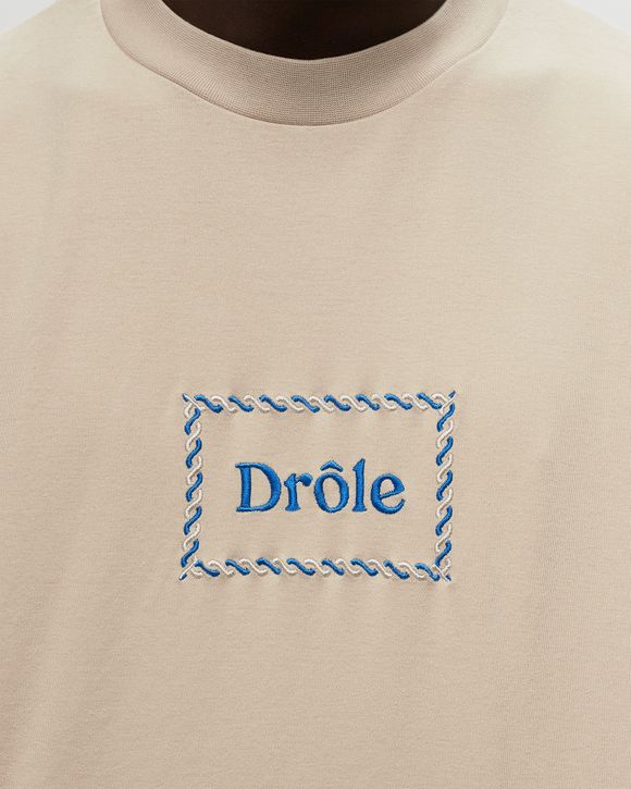 Tシャツ・カットソー DROLE DE MONSIEUR T-SHIRT IN COTONE (TS203 CO002DARKGREEN) DROLE DE MONSIEUR T-SHIRT IN COTONE (TS203 CO002DARKGREEN