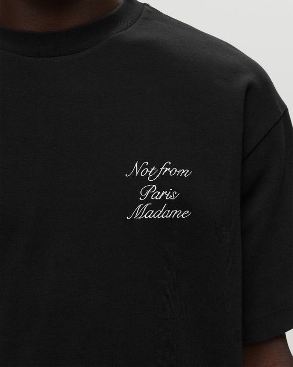 Dr le de Monsieur Le T Shirt Slogan Cursive Black BSTN Store