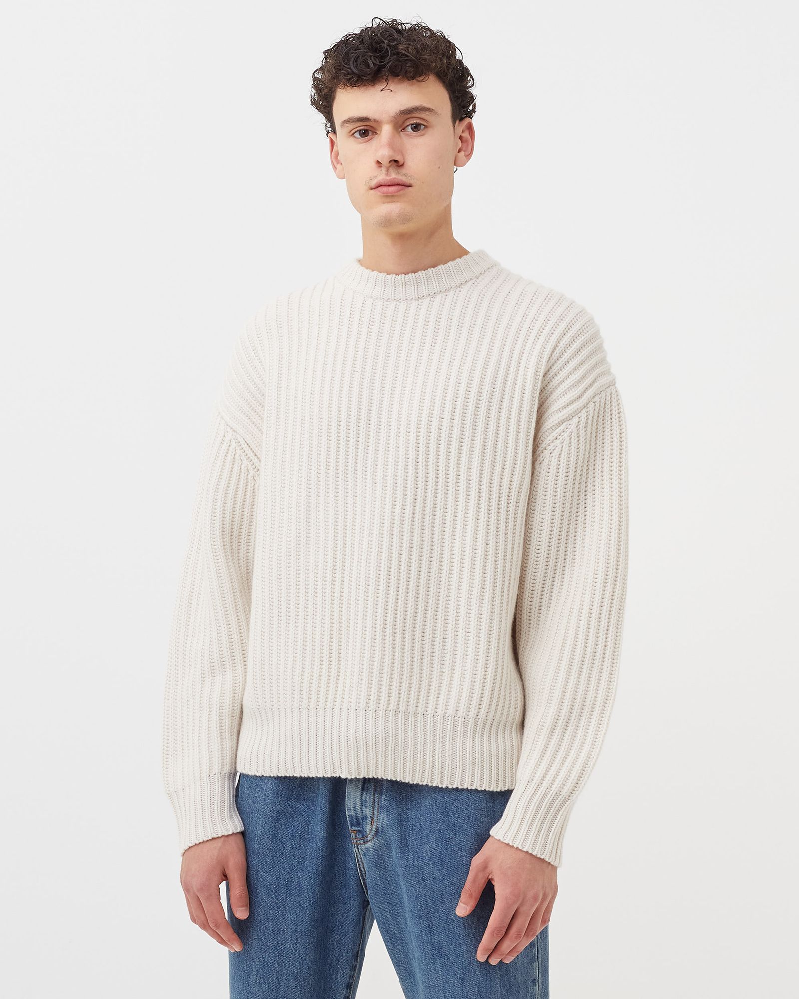 CAPRI CASHMERE CREW SWEATER