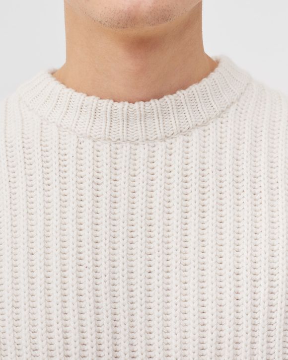 John Elliott CAPRI CASHMERE CREW SWEATER White - IVORY