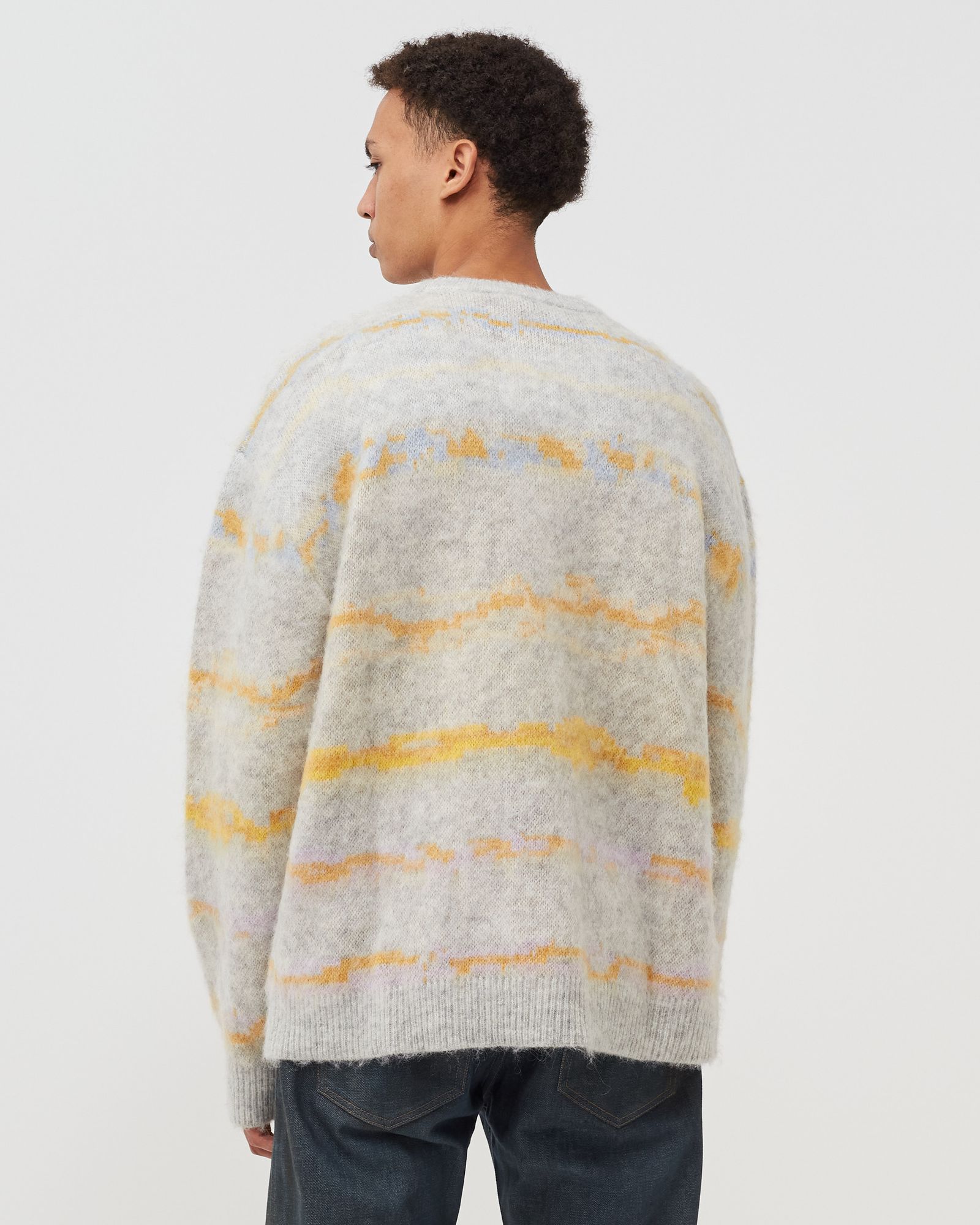 MOHAIR JACQUARD CREW