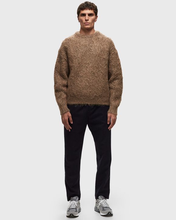 John Elliott Wool Mohair Crew Brown | BSTN Store