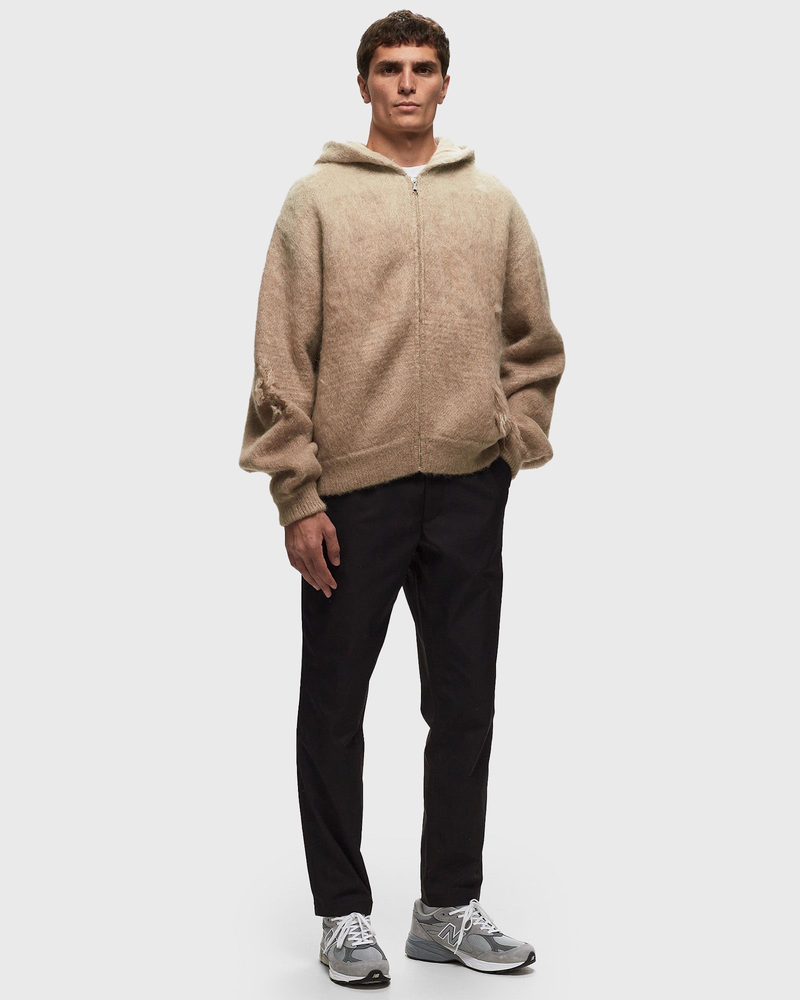 Gradient Mohair Full-Zip