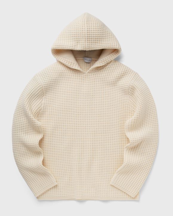 WOOL WAFFLE KNIT PONCHO