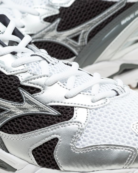 MIZUNO Wave Rider 10 White - WHITE/SILVER/BLACK