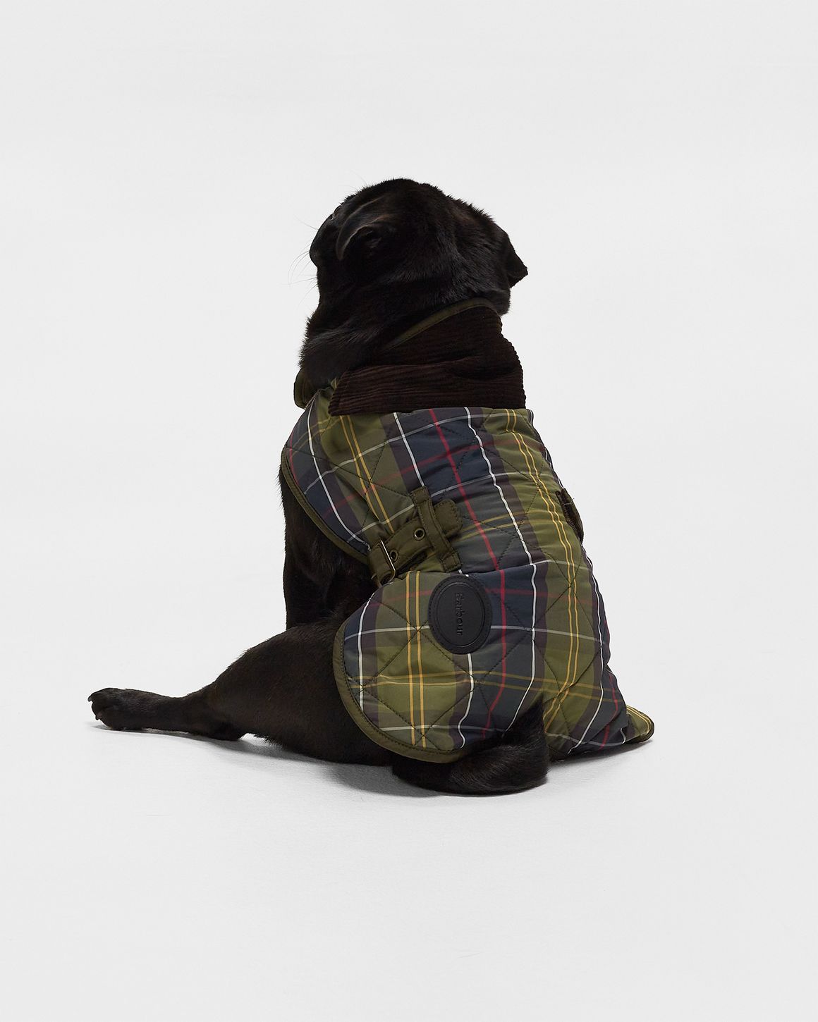 Barbour dog coat tartan hotsell