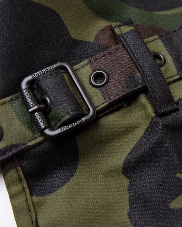 Barbour x Bape Camo Dog Coat