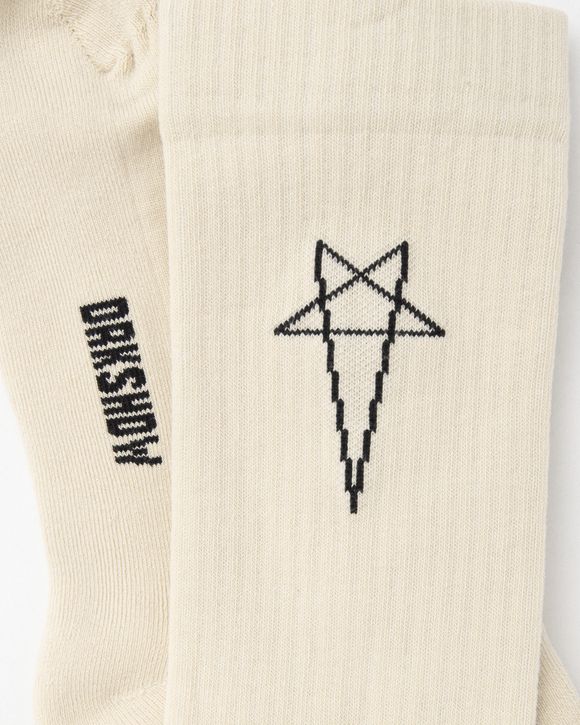 KNIT SOCKS -PENTAGRAM KNEE HIGH SOCKS
