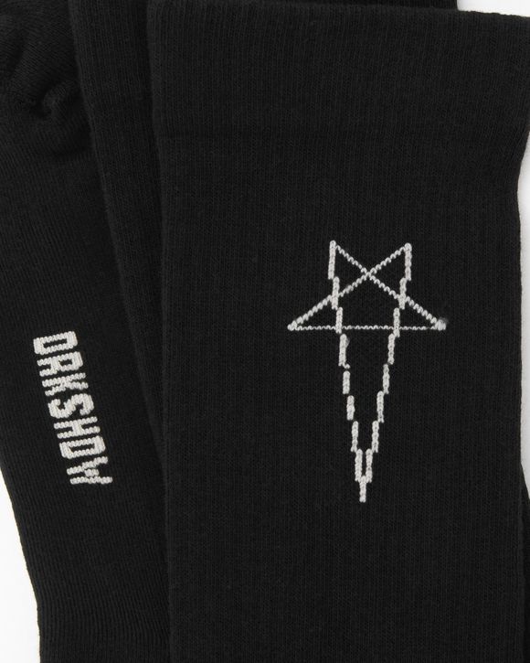 KNIT SOCKS -PENTAGRAM KNEE HIGH SOCKS
