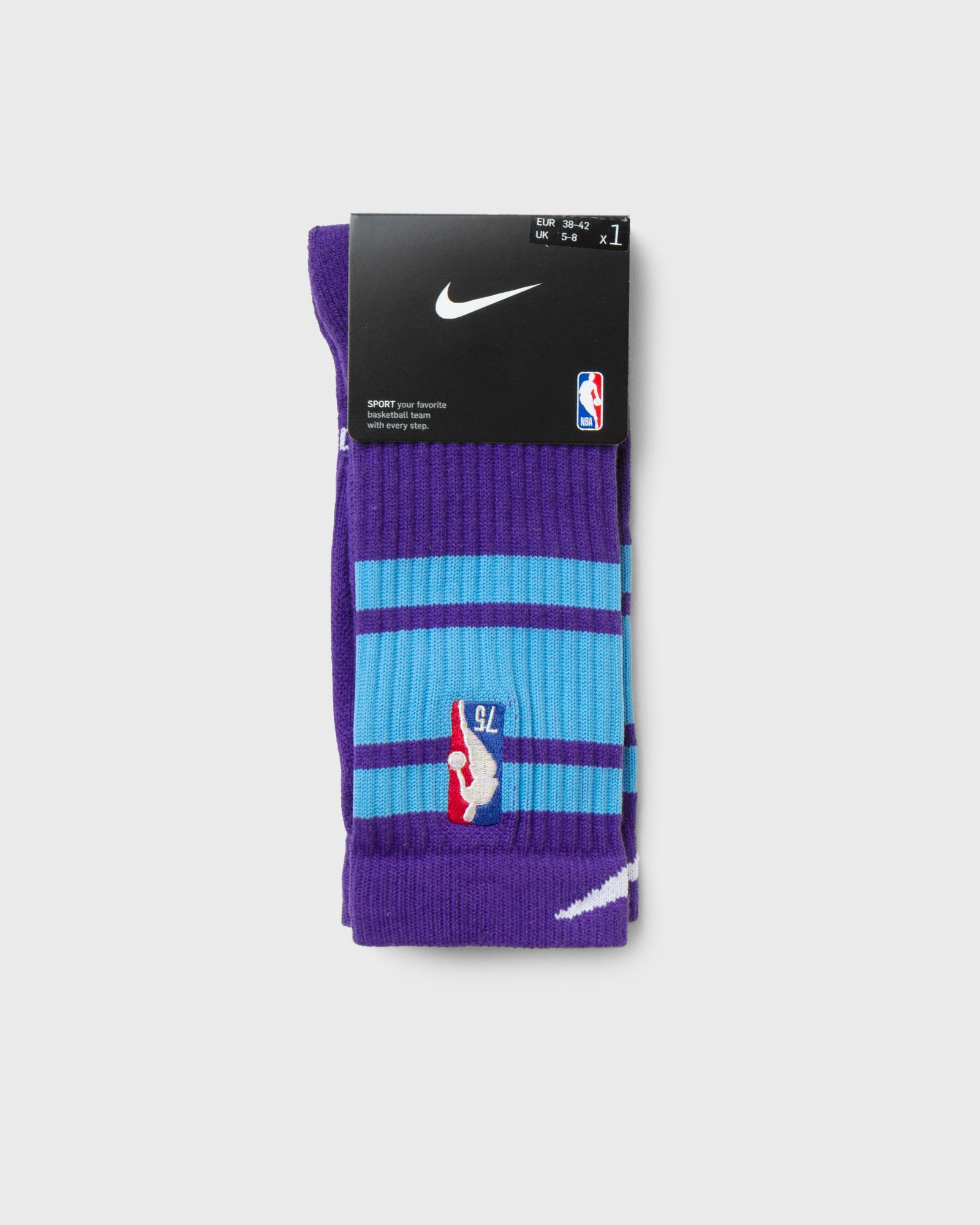 Los Angeles Lakers Elite City Edition Mixtape Crew Socks