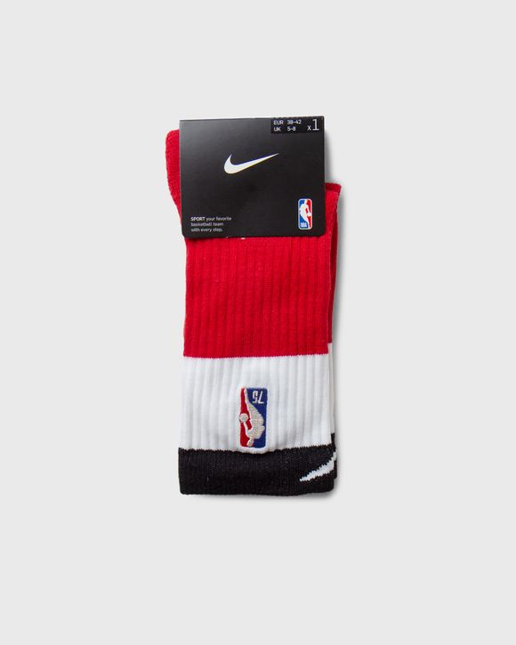 Nike Chicago Bulls City Edition Elite Quick Nba Crew Socks in White for Men