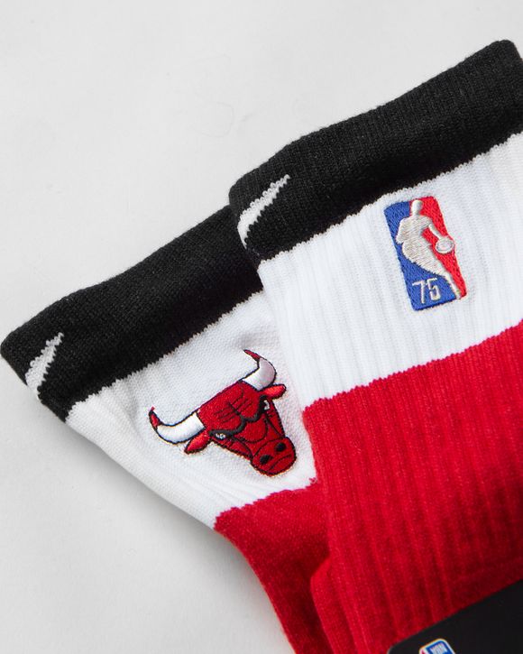 Nike Chicago Bulls City Edition Elite Quick Nba Crew Socks in White for Men