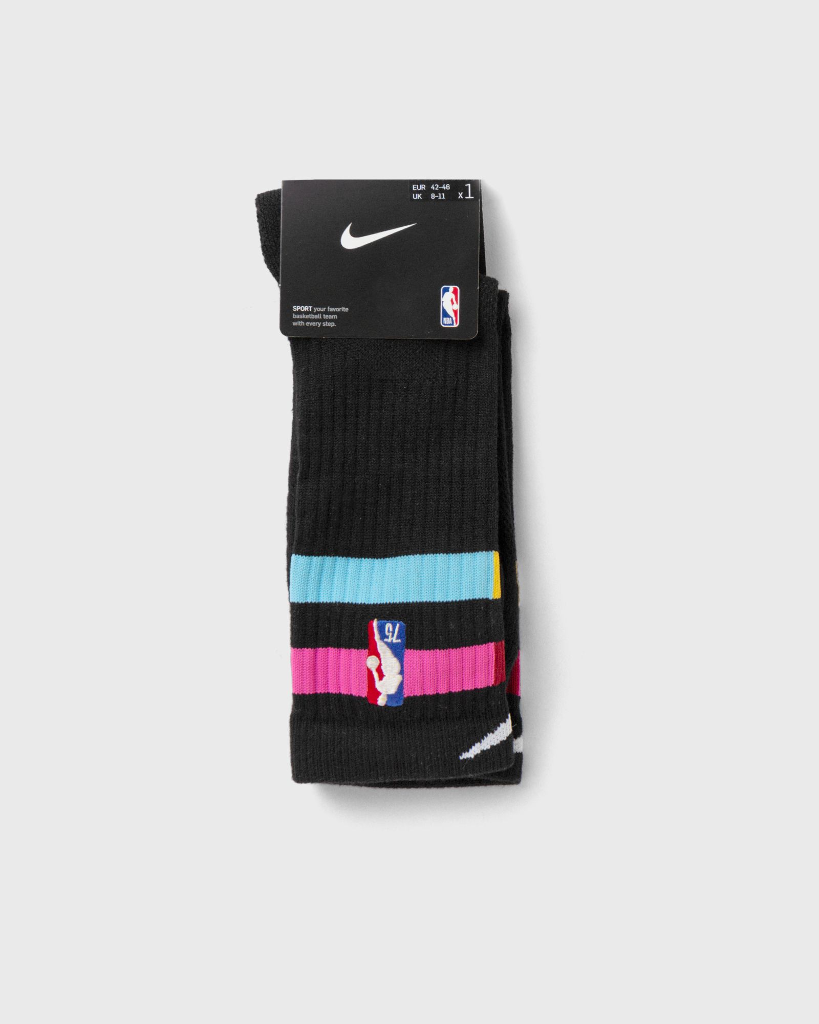 Miami Heat Elite City Edition Mixtape Crew Socks
