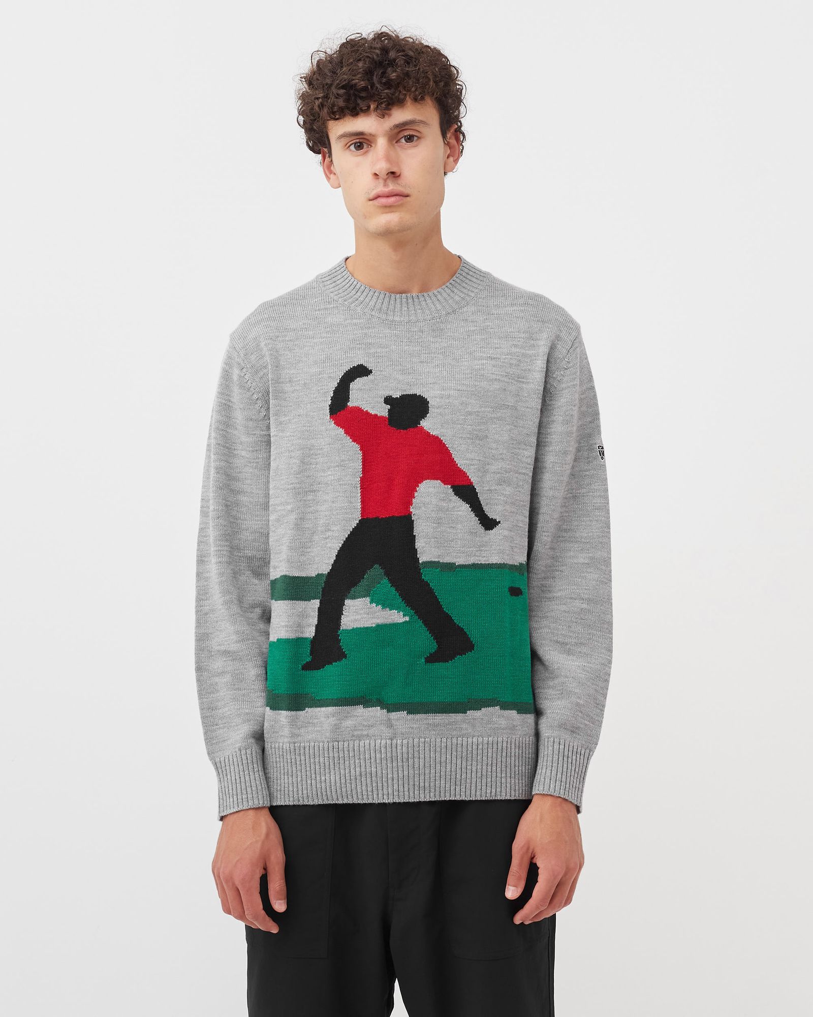 Tiger Woods Sweater-Knit Golf Crew