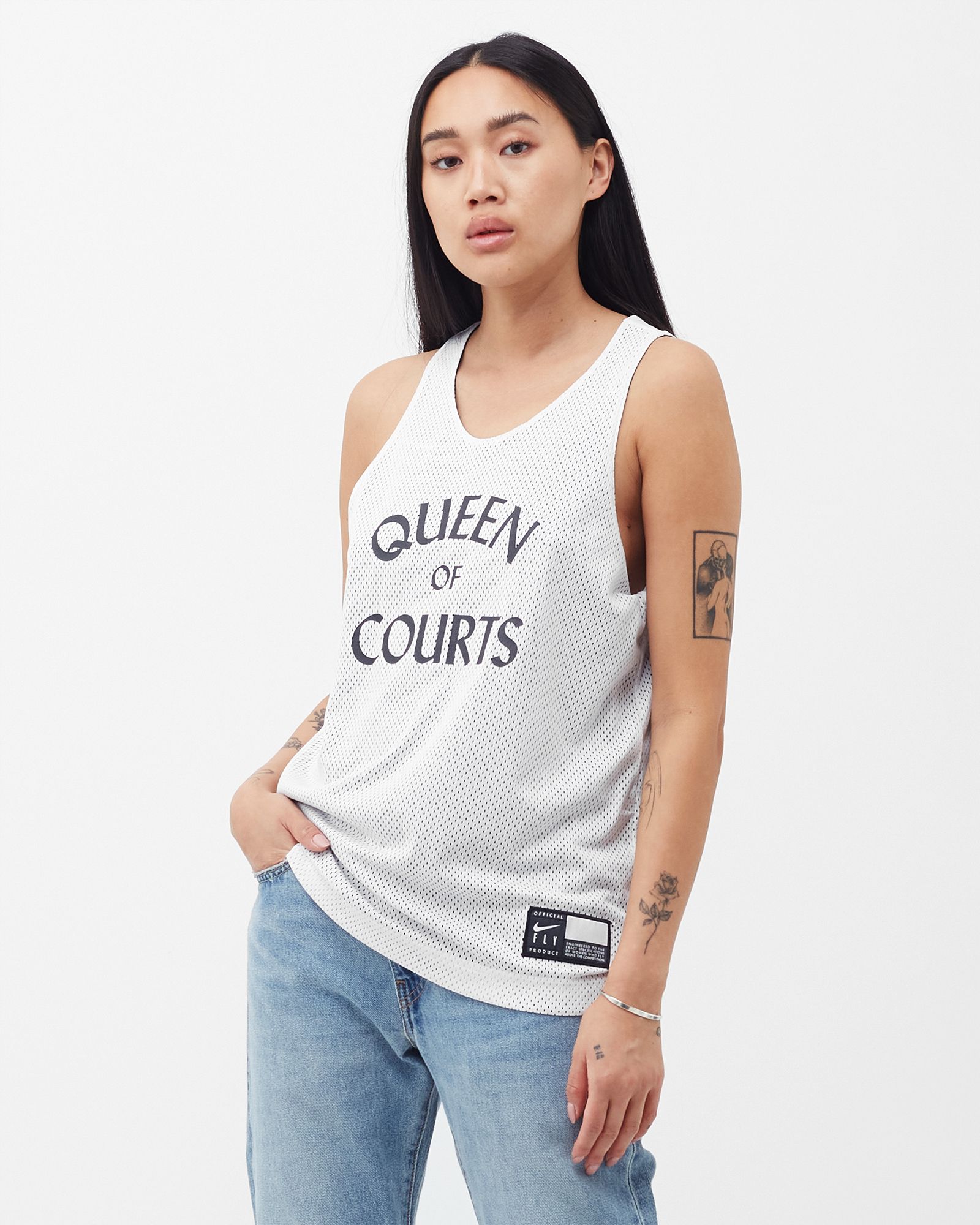 WMNS SWOOSH FLY Reversible Basketball Jersey