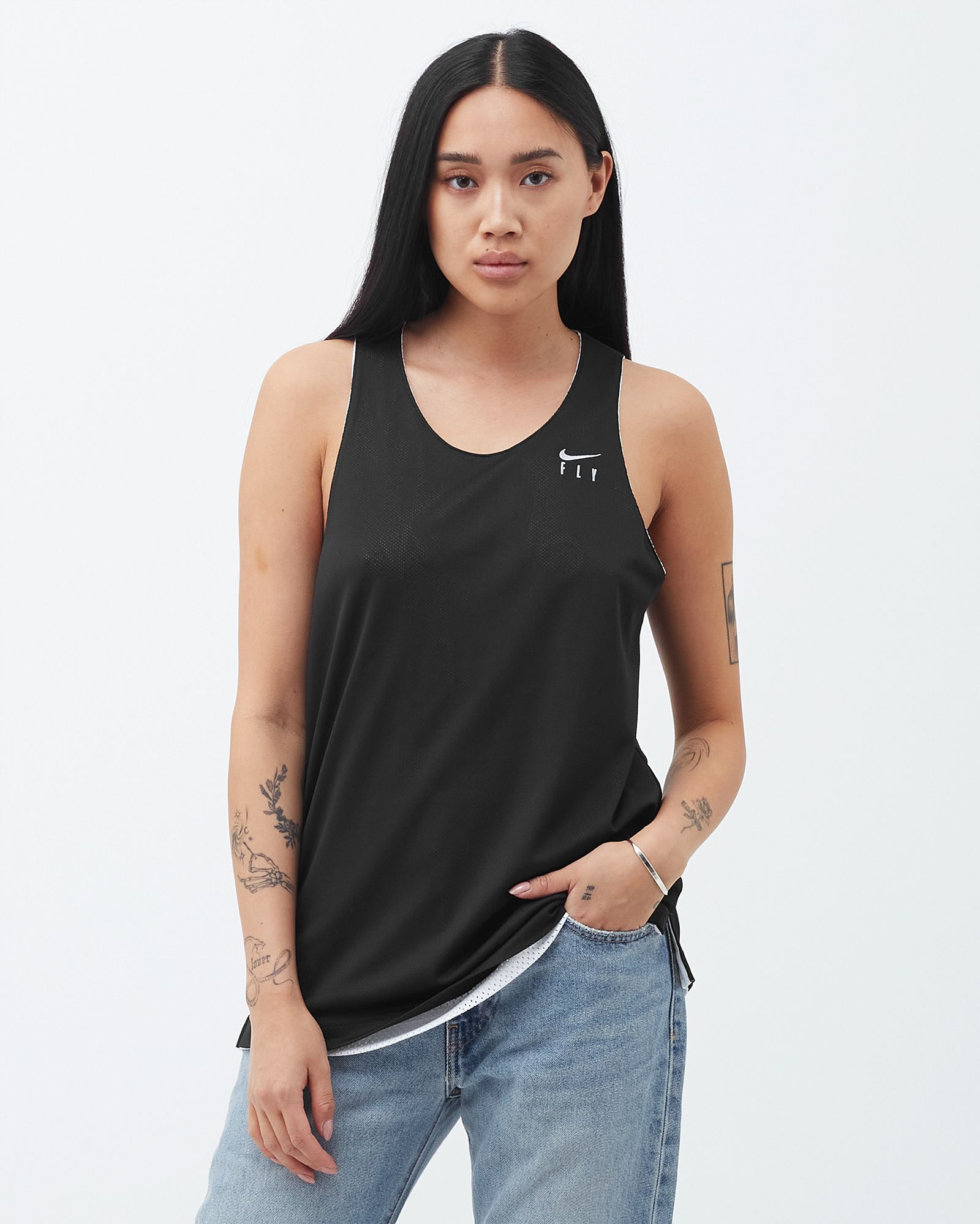 WMNS SWOOSH FLY Reversible Basketball Jersey