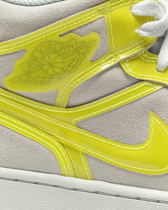 Jordan WMNS Jordan 1 MID LX 'Opti Yellow' White | BSTN Store