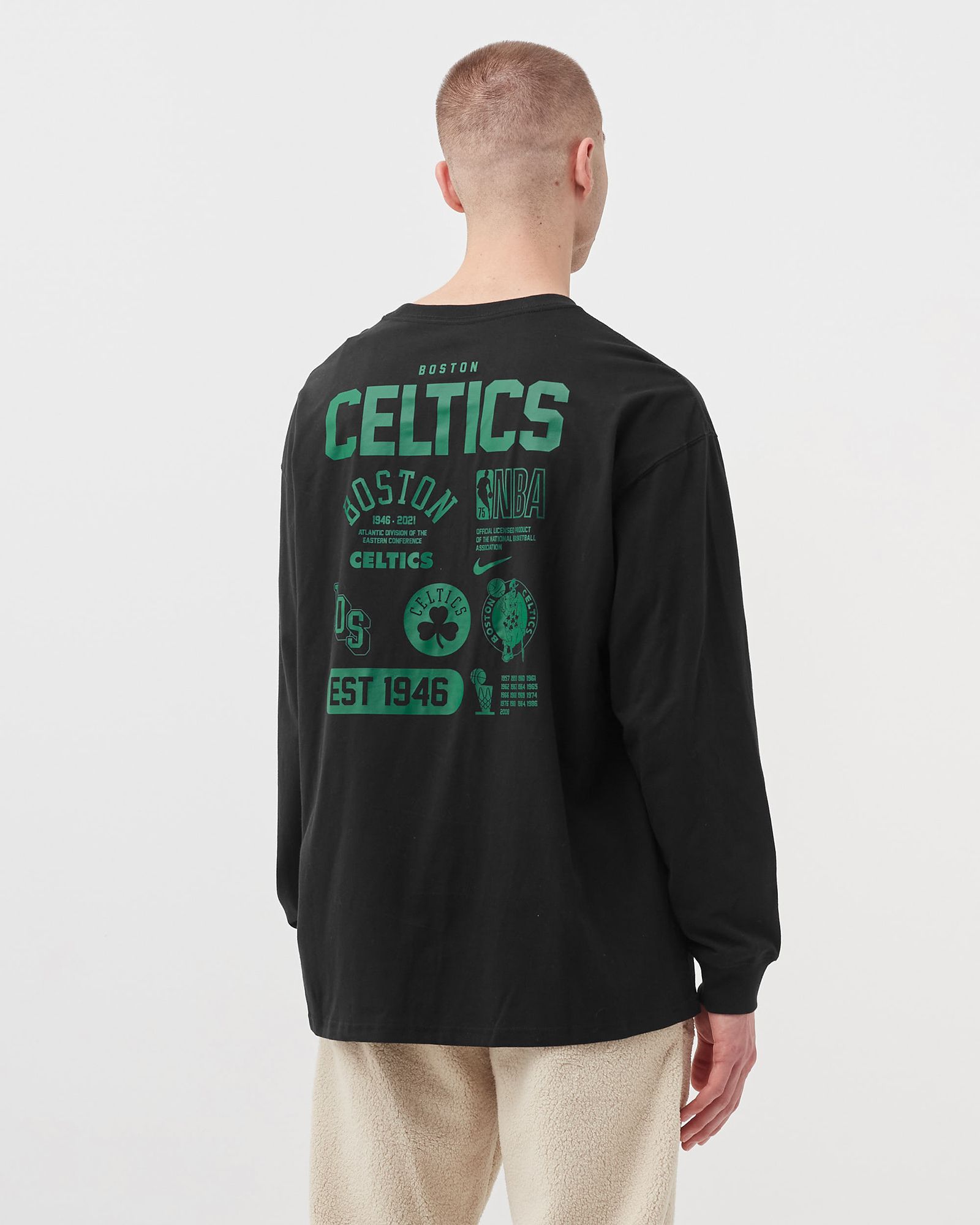 Boston Celtics Courtside Elements NBA Longsleeve