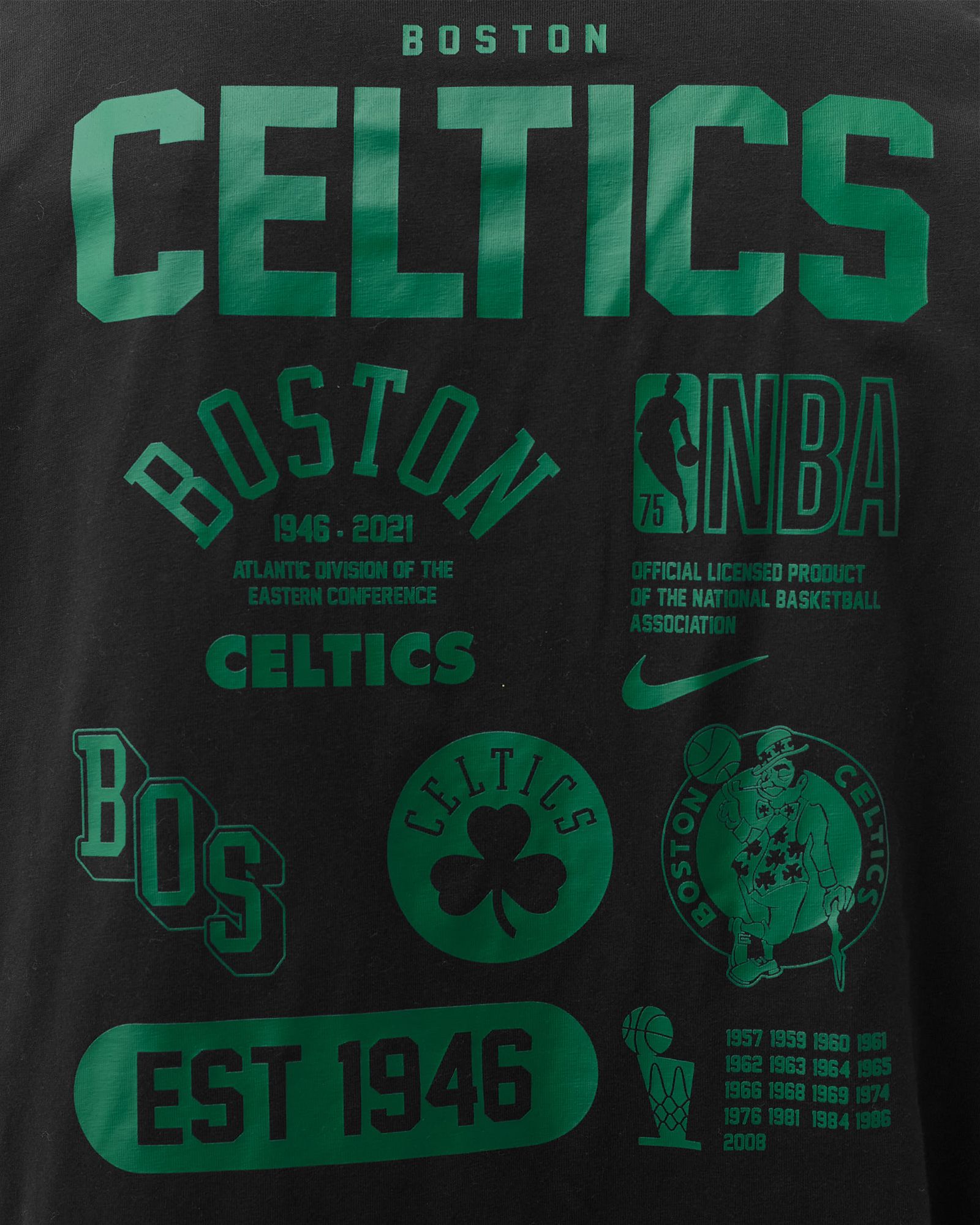 Boston Celtics Courtside Elements NBA Longsleeve