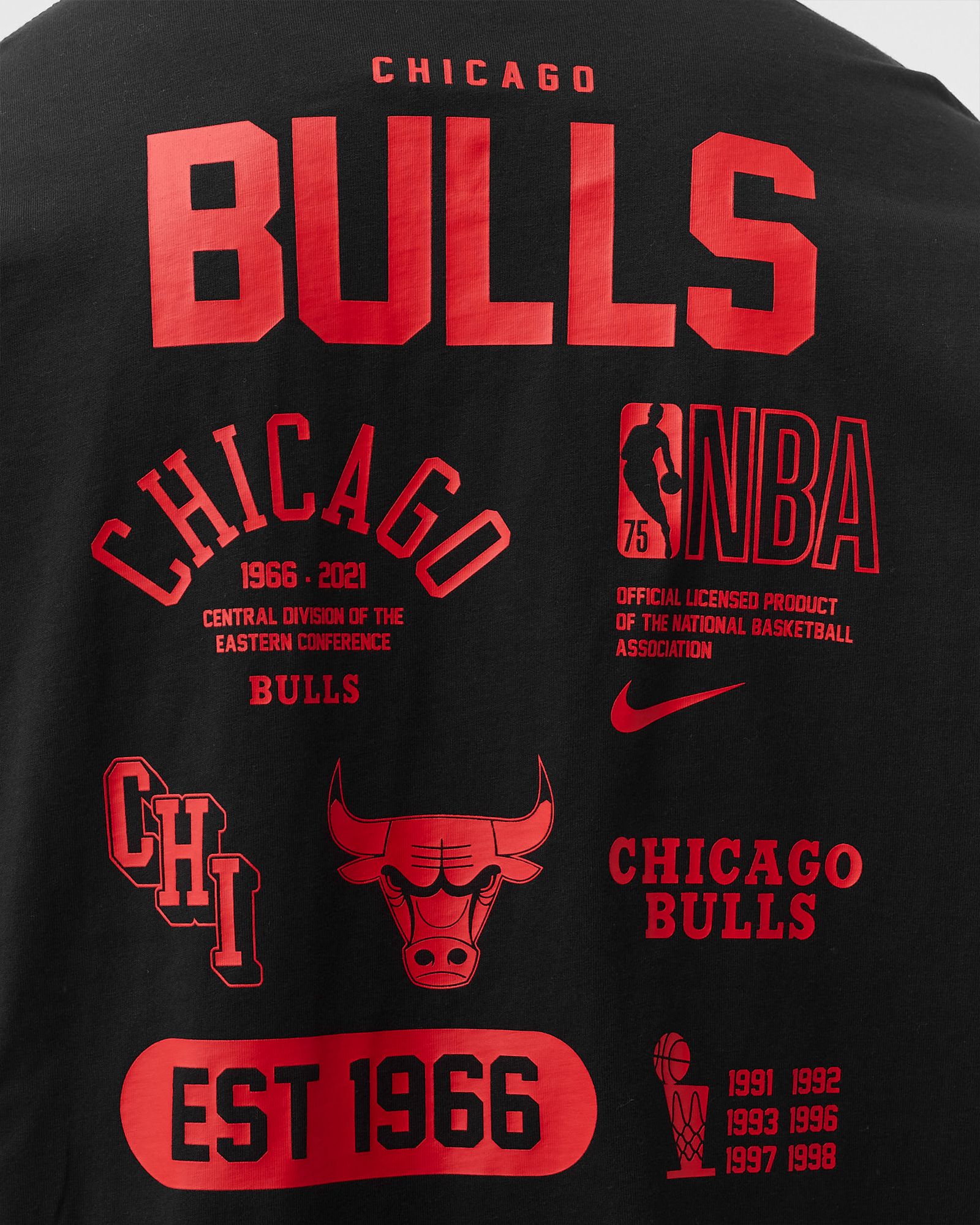 Chicago Bulls Courtside Elements Longsleeve