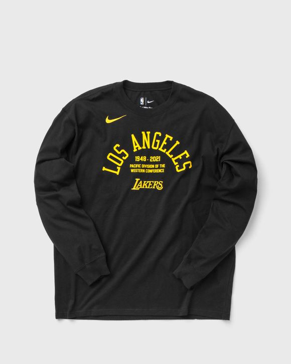 Nike Los Angeles Lakers Courtside Elements Longsleeve Black | BSTN Store