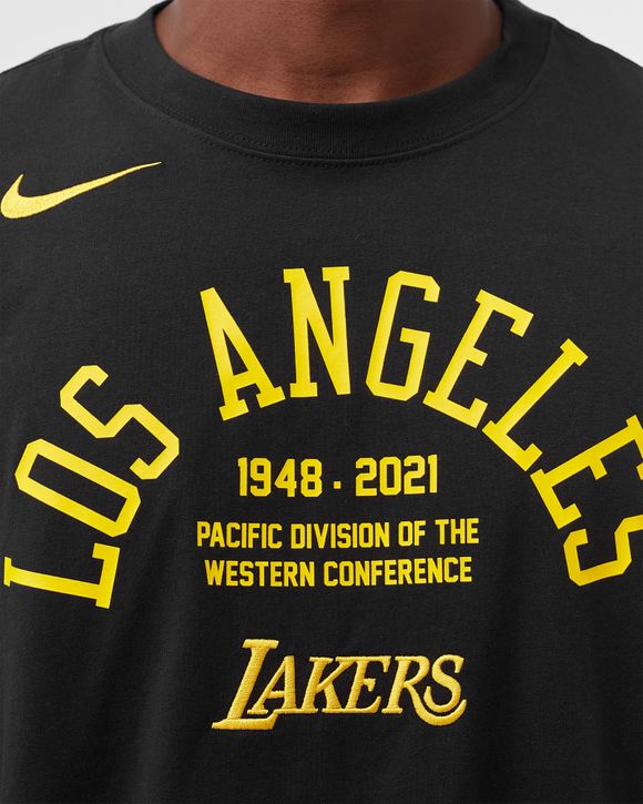 Shop Nike Nike Courtside Mixtape Lakers Long Sleeve Tee DA7314-462 blue