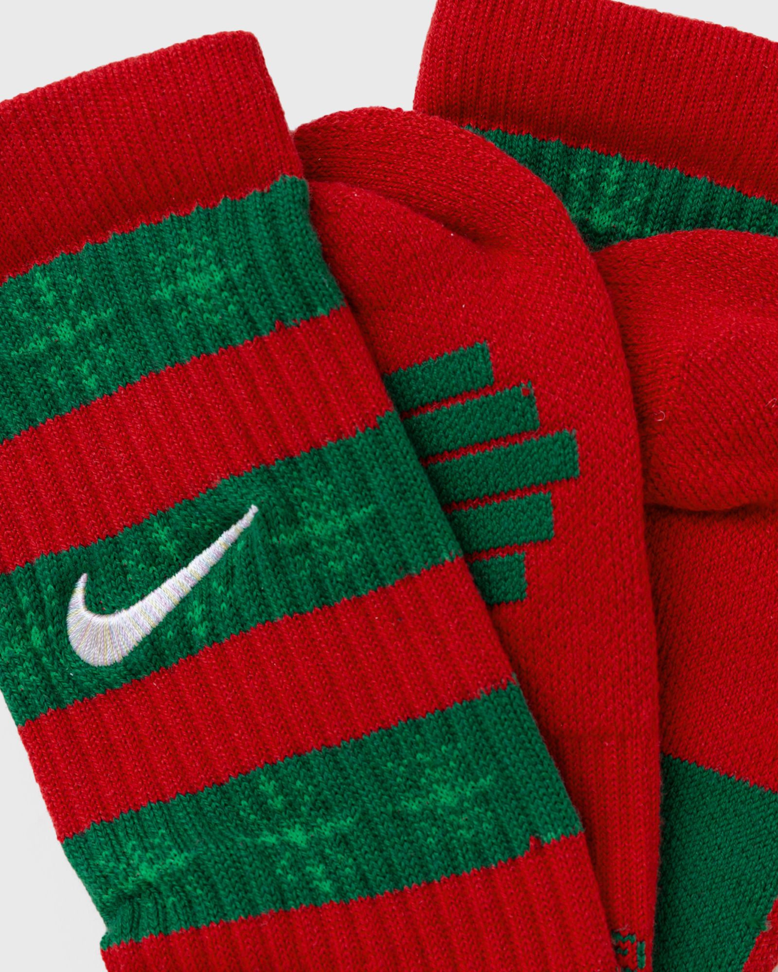 Elite Xmas Basketball Crew Socks
