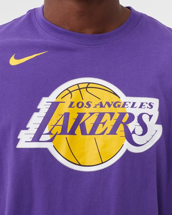 Camiseta morada unisex con diseño de los LA Lakers de la NBA Dri-FIT de  Nike Basketball