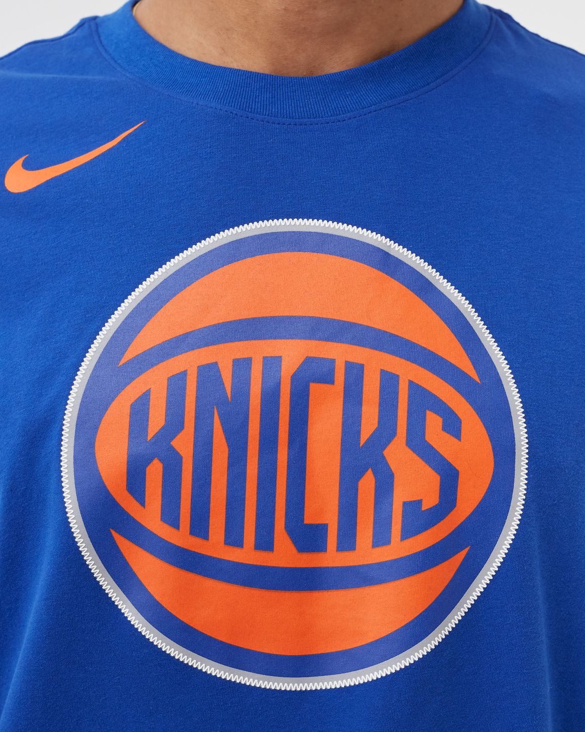 Nike New York Knicks Dri FIT NBA Tee Blue BSTN Store
