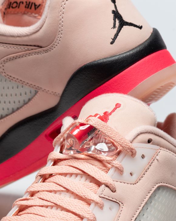 Jordan WMNS AIR JORDAN 5 RETRO LOW 'Arctic Pink' Pink - ARCTIC ORANGE/SIREN  RED-BLACK