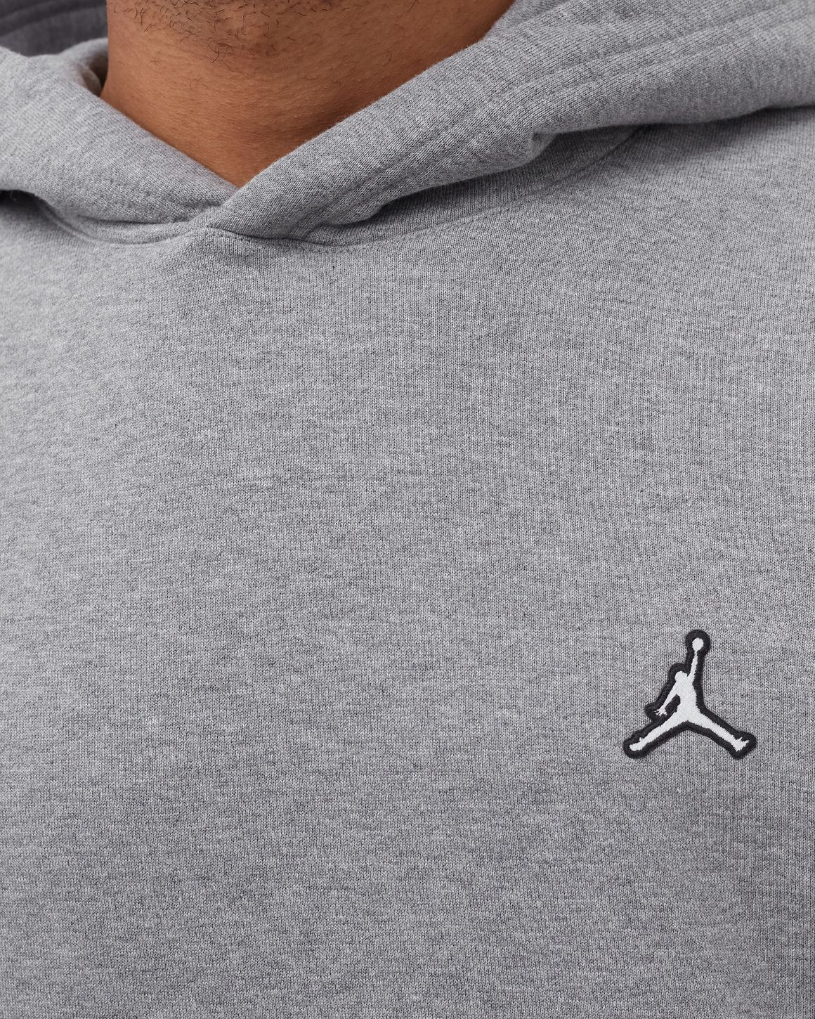 Jordan Essentials Fleece Hoodie Grey BSTN Store