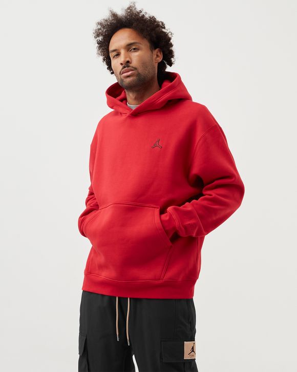 jordan essentials hoodie red