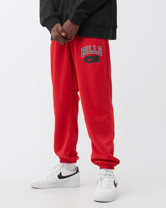 Red Nike NBA Chicago Bulls Spotlight Hoodie