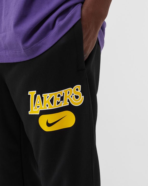 Purple Nike NBA LA Lakers Spotlight Poly Hoodie