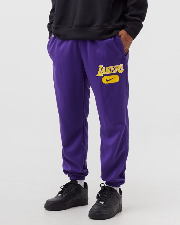 Purple Nike NBA LA Lakers Spotlight Poly Hoodie