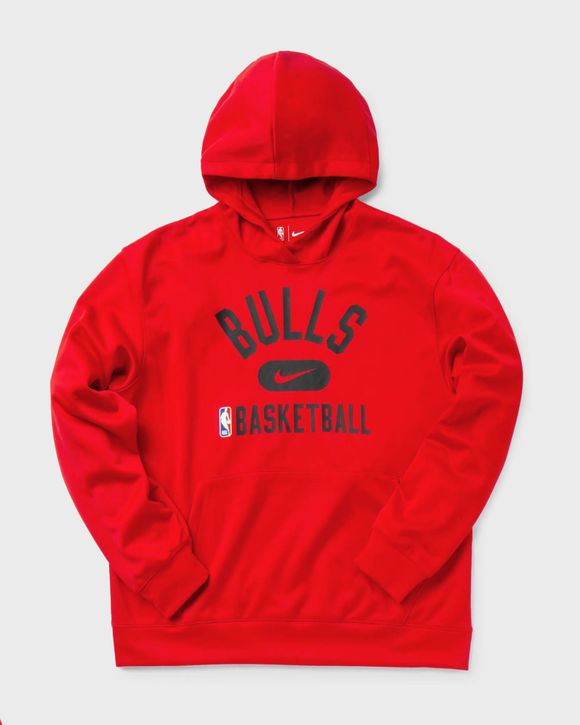 Chicago Bulls Showtime Men's Nike Dri-FIT NBA Full-Zip Hoodie - Red