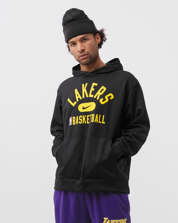 Los Angeles Lakers Spotlight Big Kids' Nike Dri-FIT NBA Pullover Hoodie