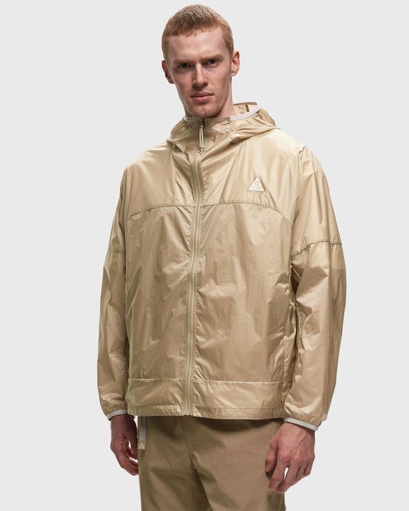 Nike ACG 'Cinder Cone' Windproof Jacket Brown - KHAKI/SUMMIT WHITE