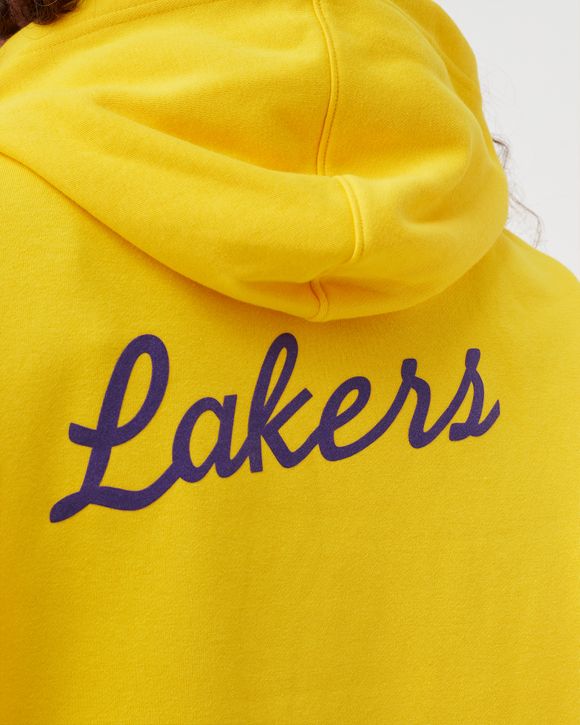 Nike WMNS Los Angeles Lakers Hoodie Yellow