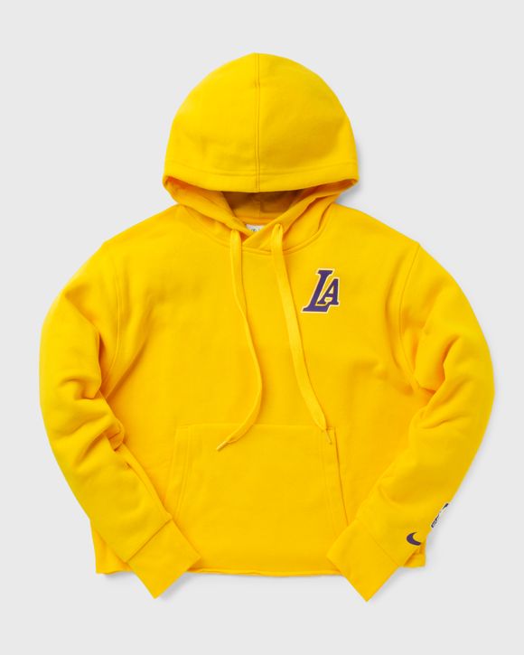 Nike WMNS Los Angeles Lakers Hoodie Yellow