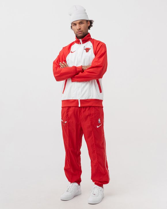 Chicago Bulls Courtside Nike Red Tracksuit NBA Full Set Track Jacket + Pants