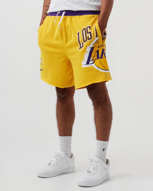 Los Angeles Lakers Nike 75th Anniversary Courtside Fleece Shorts