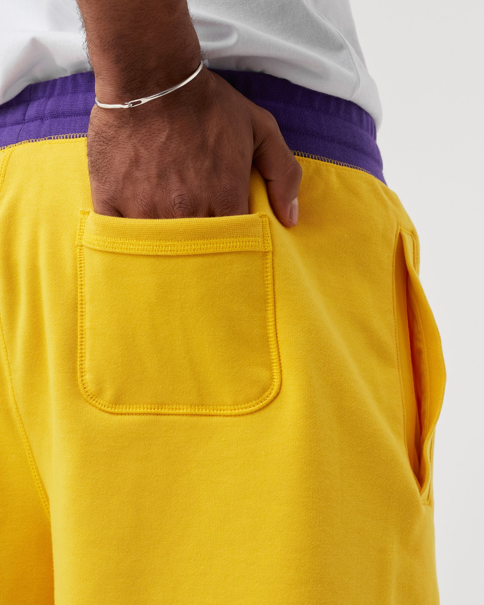 Los Angeles Lakers Courtside Fleece Shorts