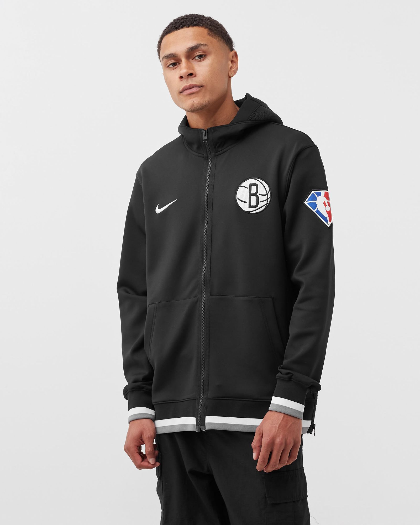 Brooklyn Nets Nike Showtime Zip Hoodie