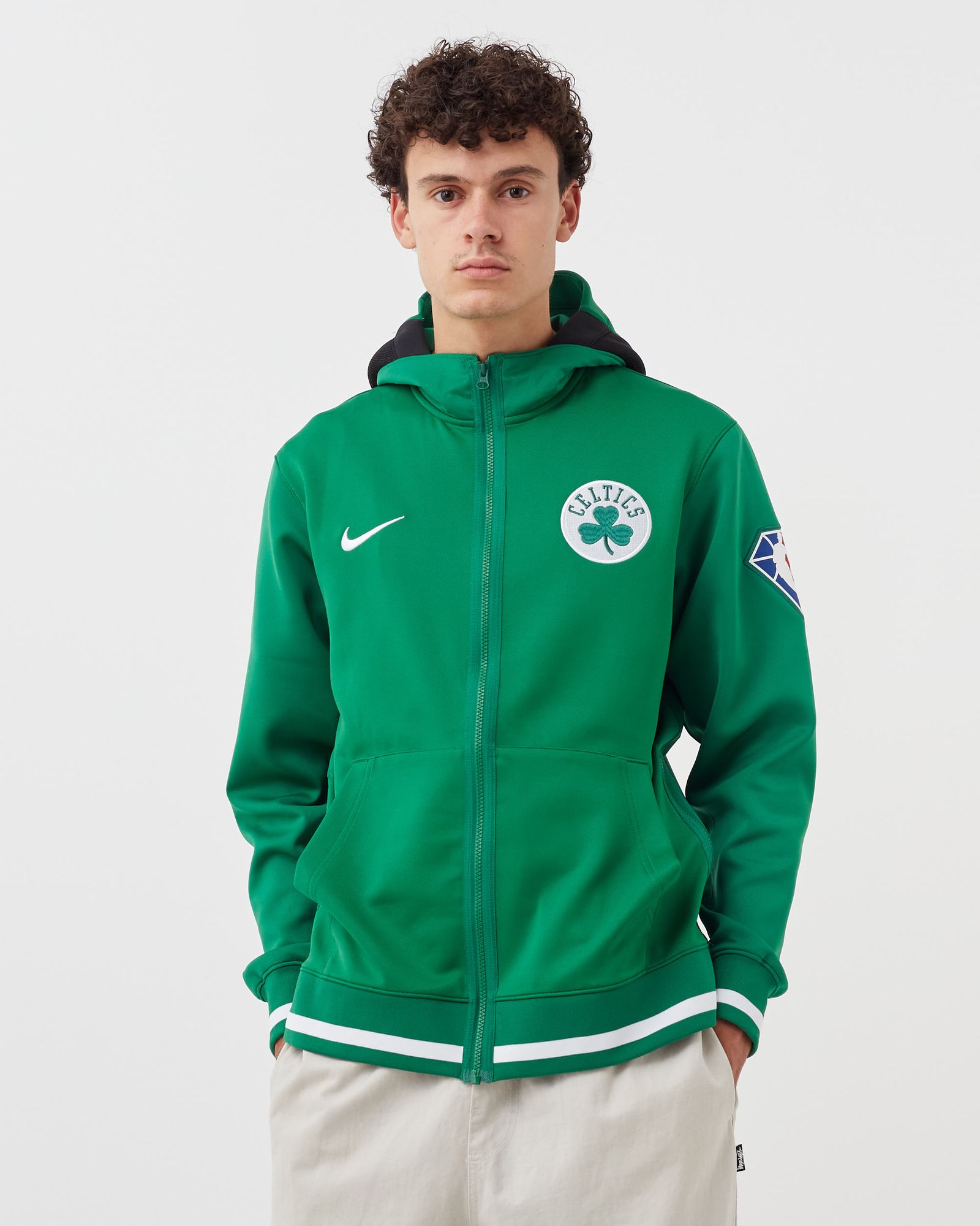 Boston Celtics Nike Showtime Zip Hoodie
