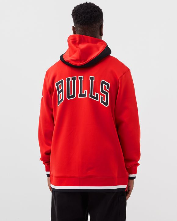 Chicago Bulls Showtime Men's Nike Dri-FIT NBA Full-Zip Hoodie - Red