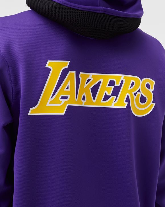 Outerstuff Nike Youth Los Angeles Lakers Purple Club Logo Fleece Sweatshirt, Boys', XL